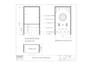 design wardrobe ,living unit design with detail measurement
